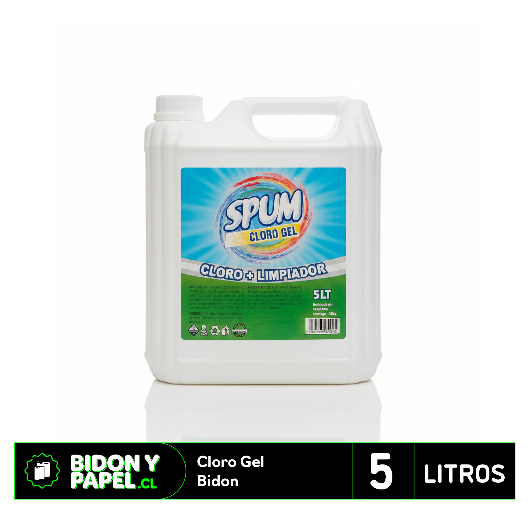 Cloro Gel Spum - 5LT