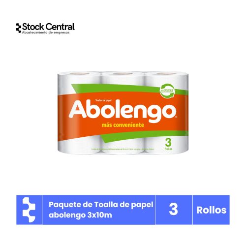 Toalla de Papel Abolengo 3x10 MT