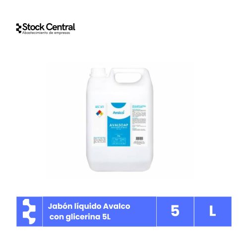 Jabón Líquido con glicerina Avalsoap - Avalco - 5 L