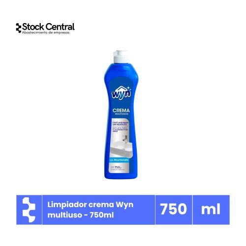 Limpiador Crema Wyn multiuso - 750 ml