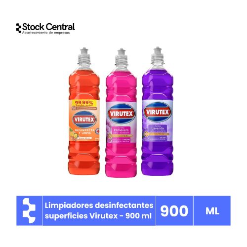 Limpiadores desinfectantes de superficie - Virutex - 900 ml
