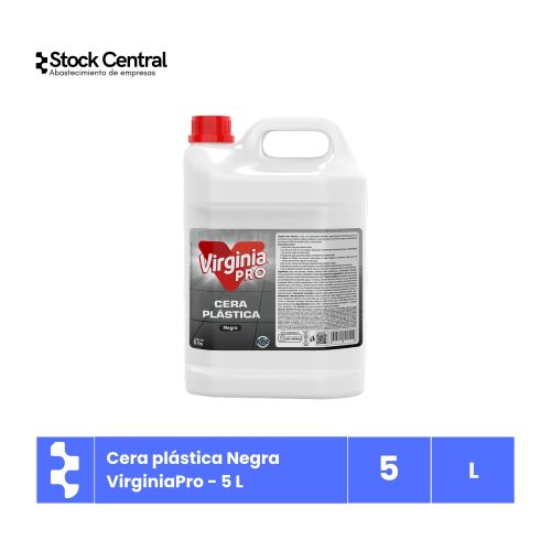 Cera plástica negra - Virginia Pro - 5 L