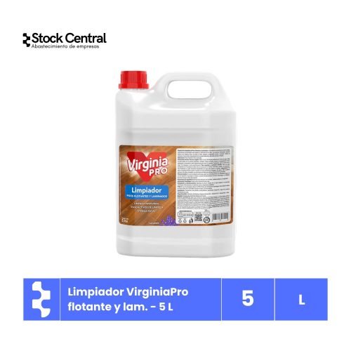 Limpiador piso flotante y laminado - Virginia PRO - 5 L