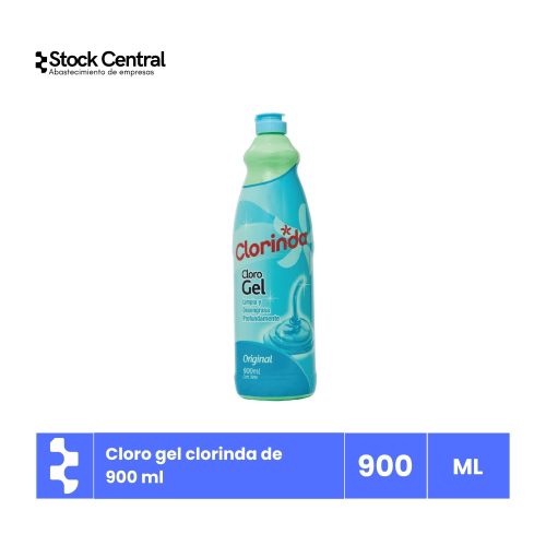 Cloro Gel - Clorinda - 900 ml