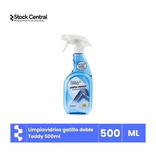 Limpiavidrios gatillo doble - Teddy - 500 ml