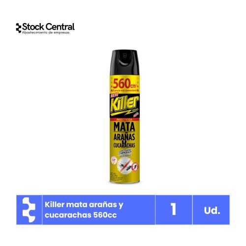Mata arañas y cucarachas - Killer - 560 ml