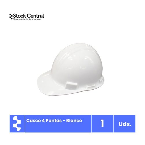 Casco 4 Puntas - Blanco