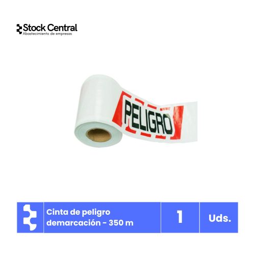 Cinta de Peligro demarcación - 350 m