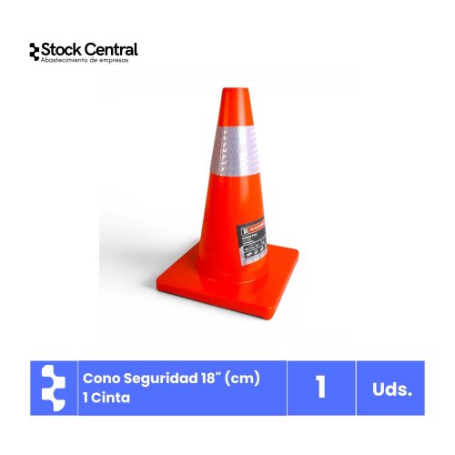Cono seguridad 18" (45.5 cm) - 1 Cinta