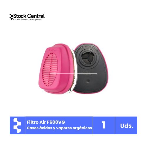 Filtro AIR F600VG - Gases ácidos y vapores orgánicos