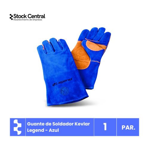 Guante de Soldador Kevlar Legend - Azul