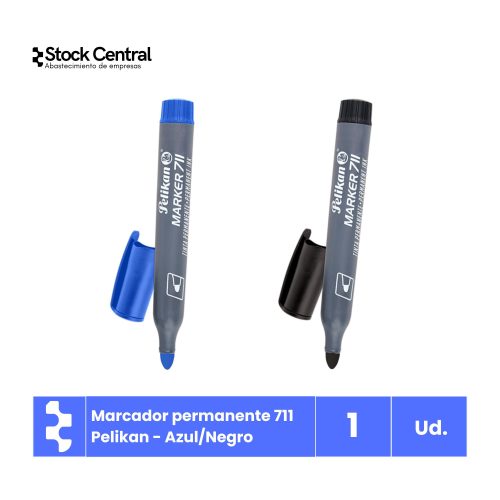 Marcador permanente 711 Pelikan - Azul