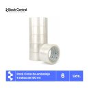 Pack Cinta de embalaje 6 rollos de 100 mt