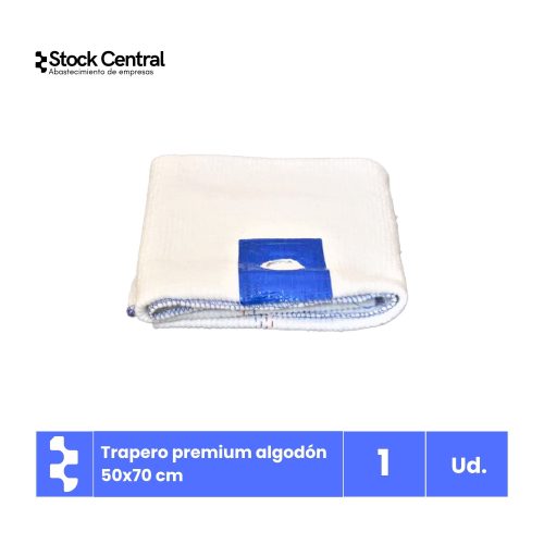 Trapero premium algodón 50 x 70