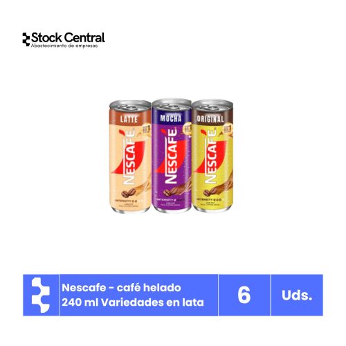 Café Helado - Nescafé 240 ml - Variedades