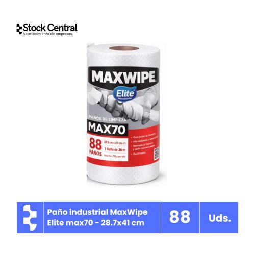Paño industrial - Elite MaxWipe Max70 - 28.7 x 41 cm