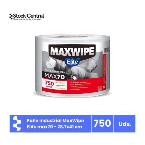 Bobina paño industrial - Elite Max Wipe MAX70 - 251 m