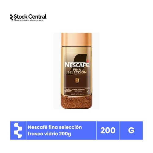 Nescafé Fina selección - Frasco vidrio - 200 g