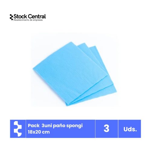 Pack paño - Espongi - 3 unidades