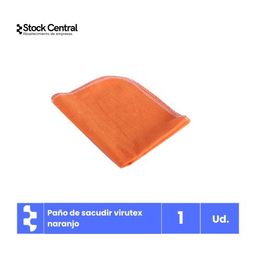 Paño de sacudir naranjo - Virutex - 30 x 40