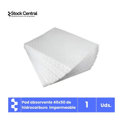 Pad absorbente de hidrocarburos impermeable - 40 x 50