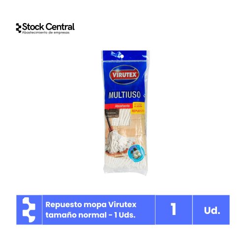 Repuesto mopa - Virutex - Tamaños : normal / XL