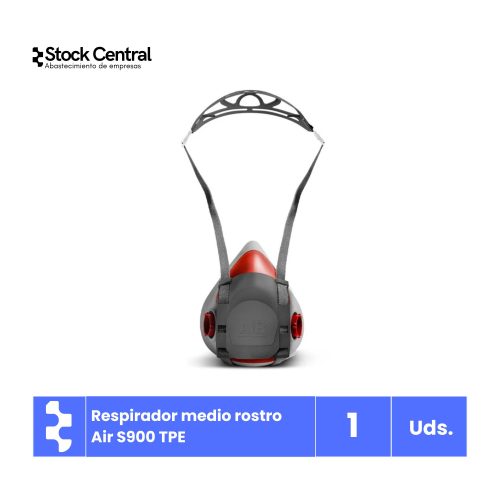 Respirador medio rostro - AIR S900 sello TPE